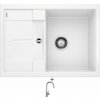 Blanco METRA 45 S Compact biela 519565 + Blanco MIDA-S chróm 521454