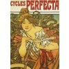 Pohľadnica Alfons Mucha – Cycles Perfecta, krátka