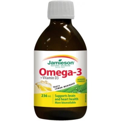 Jamieson Omega-3 s vitamínom D sirup 236 ml od 12,65 € - Heureka.sk