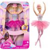 Barbie svietiaca magická baletka s ružovou sukňou