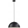 | Schöner Wohnen 11728-18 - Závesný luster ALI na lanku, 1xE27/25W/230V, priemer 38 cm, čierny | 11728-18