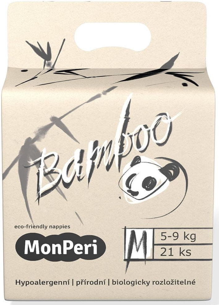 MonPeri 5-9 kg Eco Bamboo M 21 ks