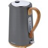 Bezdrôtová kanvica 2400 W SILVERCREST SWKH 2400 A1 šedá ŠVAJČIARSKA ZÁSTRČKA.
