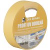 DEN BRAVEN - Profi UV odolná maskovacia páska žltá 50 mm x 33 m