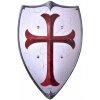 Deepeka Dětský dřevěný štít templářských rytířů