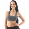 Gina Dámska podprsenka s vypchávkami 07018P Šedá-čierna XL/XXL