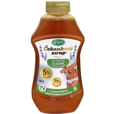 4Slim Čakankový sirup Originál 700 g