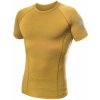 Tričko krátke pánske SENSOR MERINO AIR mustard M