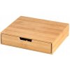 Kesper 58952 Organizér na čaje a kávové kapsule bambus 34 x 31 x 8 cm