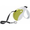 Vodítko Amigo Medium do 25kg - 5m popruh, bielo zelené