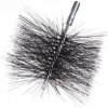 Kovoblesk kefa 130x180mm M12 hranatá komínová