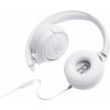JBL Tune 500 White Slúchadlá na uši (Iba rozbalené)
