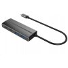 PREMIUMCORD 10G SuperSpeed USB Hub typ C na 2 X USB 3.1 A + 2 X USB 3.1 C Hliník