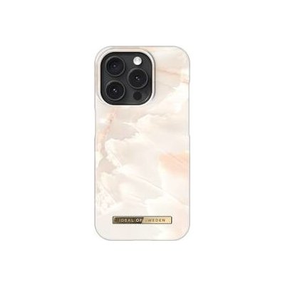 Kryt na mobil iDeal Of Sweden Fashion na Apple iPhone 15 Pro - Rose Pearl Marble (IDFC-I2361P-257)
