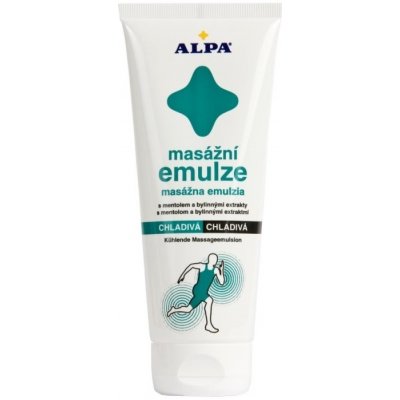 Alpa masážna emulzia chladivá 210 ml