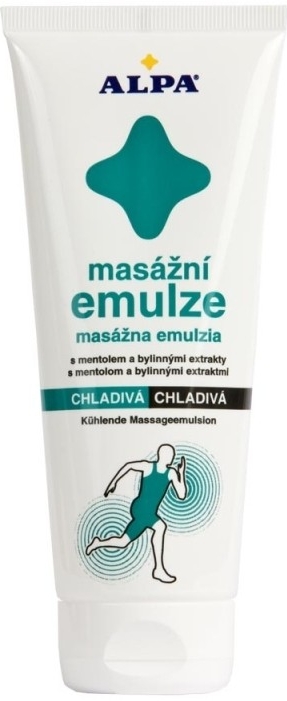 Alpa masážna emulzia chladivá 210 ml