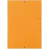 Donau Kartón.dosky chlopne gumička A4 oranžové
