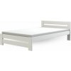Wilsondo Jednolôžková drevená posteľ 120x200 Marika - biela