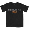 Slipknot Tričko The End, So Far Album Cover Back Print Unisex Black XL