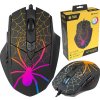 Káblová myš Tracer GAMEZONE Black Widow optický senzor