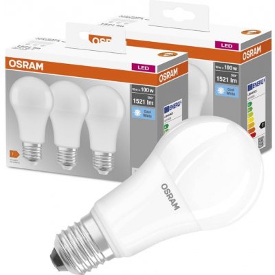 Osram 6x LED žiarovka E27 A60 13W 100W 1521lm 4000K Neutrálna biela