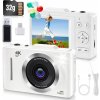 DIGITÁLNY FOTOAPARÁT 4K 16X ZOOM 48MP DETSKÁ KAMERA +32GB KARTA