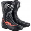 Topánky ALPINESTARS S-MX 6 (čierna/sivá/červená fluo) 48
