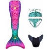 Kuaki Mermaids Plutva a plavky Star Pink S