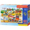 CASTORLAND Puzzle Staveniště MAXI 40 dílků