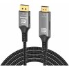 PremiumCord DP 1.4 na HDMI 2.1 kabel, 2m (kportadk06-02)