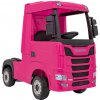 Elektrické nákladné auto SCANIA R-Series pre deti – ružové