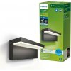 Philips 8720169257276 LED vonkajšie nástenné svietidlo Bustan | 3,8W integrovaný LED zdroj | 800lm | 4000K
