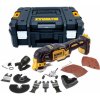 DeWALT DCS355NT Aku oscilačná brúska (18V/bez aku a nabíjačky) kufor Tstak