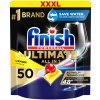 Finish Ultimate All in 1 Citrón Umývačka riadu kapsuly 50 ks Finish
