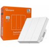 Inteligentný nástenný vypínač SONOFF SwitchMan M5 Zigbee, 3-tlačitkový, samostatná verzia, biely (ZBM5-3C-86W)