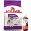 ROYAL CANIN Giant Adult 15 kg + LAB V Lososový olej pre psov a mačky 1000ml