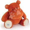 Plyšový hroch s dekou Terracota Hippo Chill Histoire d’ Ours oranžový 45 cm od 0 mes