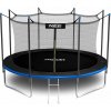 Neo-Sport Záhradná trampolína 13 stôp/404 cm s vnútornou sieťou a rebríkom