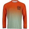 KENNY cyklo dres FACTORY 22 detský orange/kaki - XS