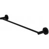 Gamma Roy, 1-radový držiak na uterák 63 cm, čierna matná, GMA-URD-ROY-BK