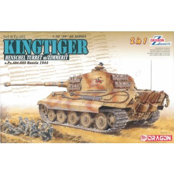 Dragon Model kit tank 6840 Sd.Kfz.182 Kingtiger 34-6840 1:35