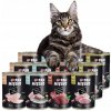 PAN MIĘSKO Mokré krmivo pre mačky MIX príchutí 12x400 g