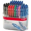 Guľôčkové pero, displej, 0,38 mm, stláčací mechanizmus, STABILO Liner 308, mix