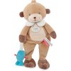 Doudou Dárková sada - plyšová hračka medvídek s rybičkou 27 cm