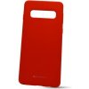 Puzdro Mercury Silicone TPU Samsung Galaxy S10 G973 - červené