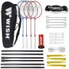 ALUMTEC 5566 ČERVENO-MODRÝ BADMINTONOVÝ SET WISH