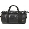Fred Perry Cestovné tašky TONAL BARREL BAG Čierna