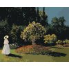 ZUTY Maľovanie podľa čísel - ŽENA V ZÁHRADE (CLAUDE MONET) Rámovanie: vypnuté plátno na rám, Rozmer: 40x50 cm