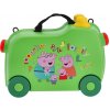 Detský cestovný kufor Prasiatko Peppa (zelená) (100405496)