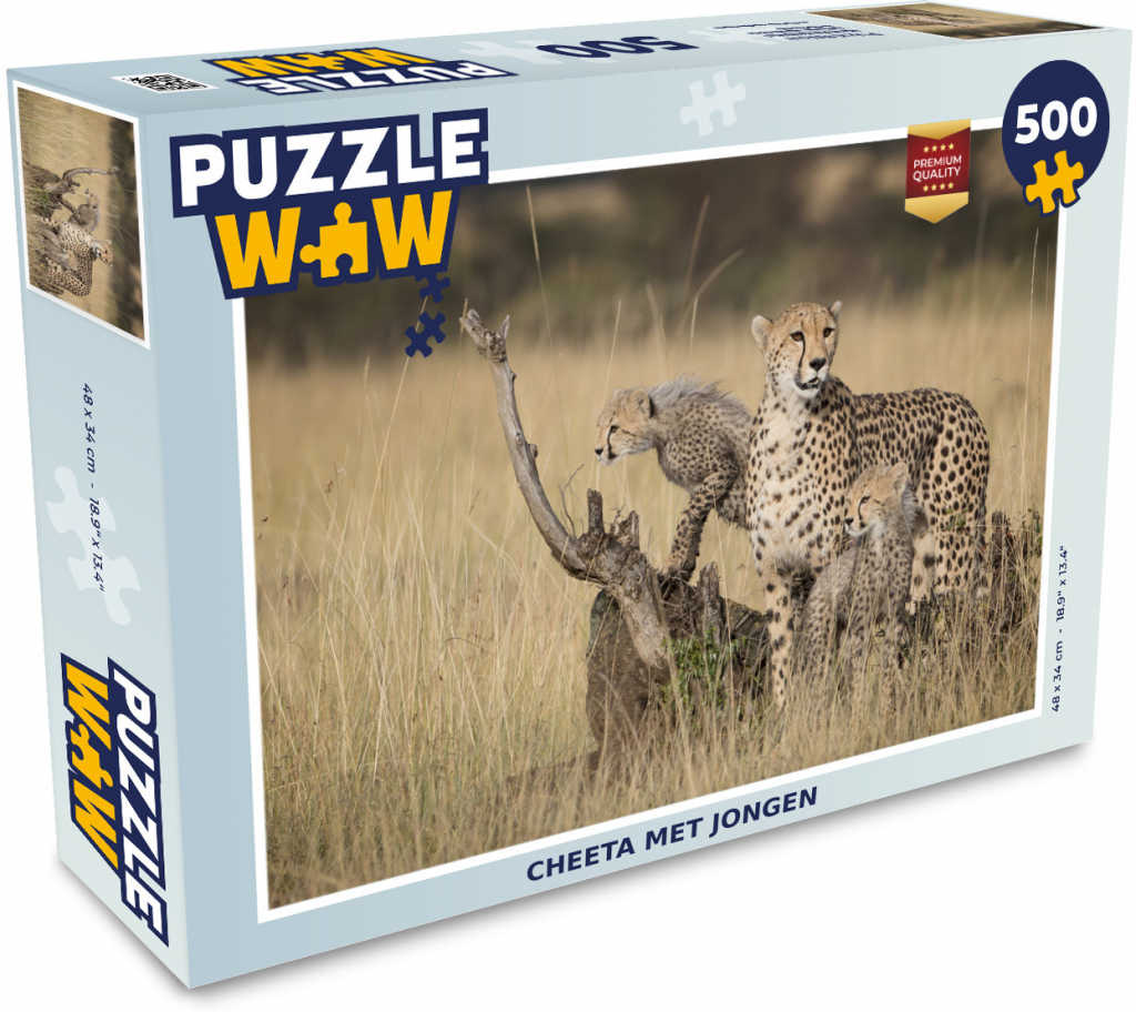 MuchoWow® Gepard s mláďatami 500 dielov od 43,99 € - Heureka.sk